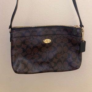 Coach cross body purse